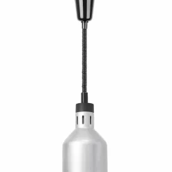 Buffalo ausziehbare Wärmelampe mit Silber-Finish, 250W, Kabellänge: 28-152cm