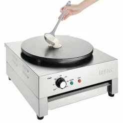 Buffalo elektrische Crêpière 3kW, Durchmesser: 40cm