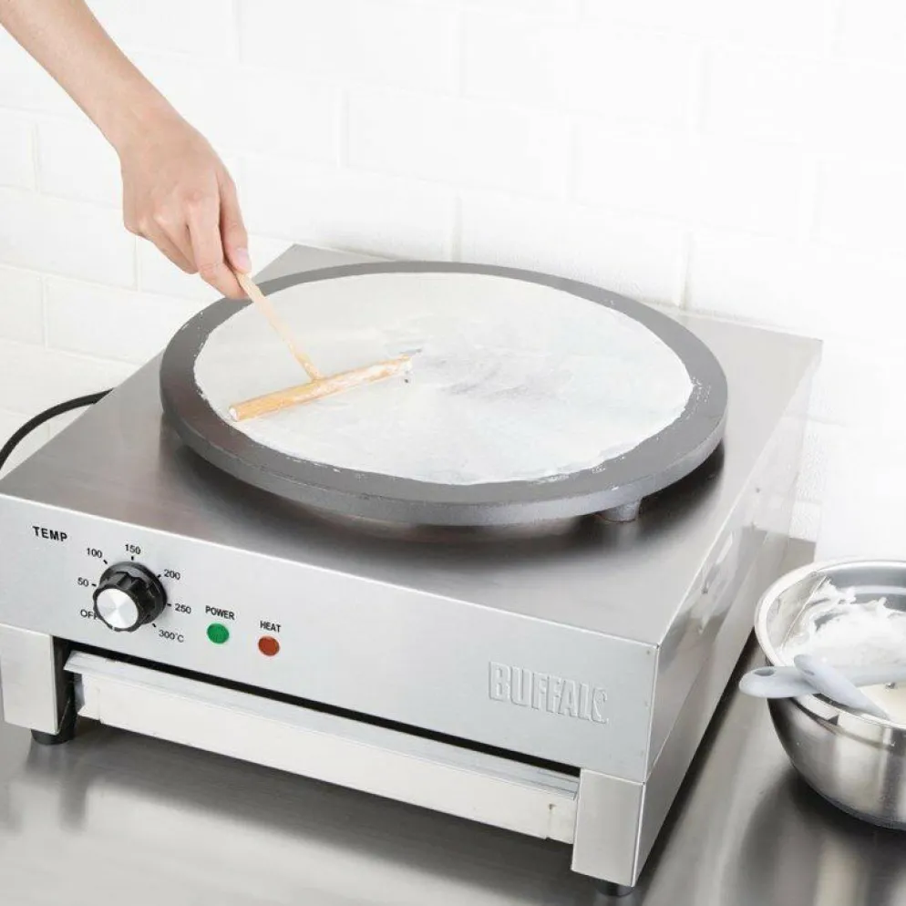 Buffalo elektrische Crêpière 3kW, Durchmesser: 40cm