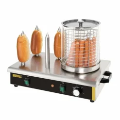 Buffalo Hotdoggerät 650W mit 4 Heizstangen
