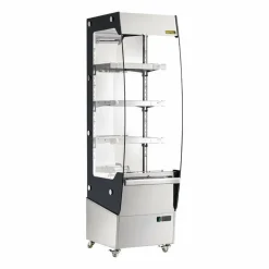Buffalo Slimline Wärmevitrine 220L, 49,4x60x174,2cm