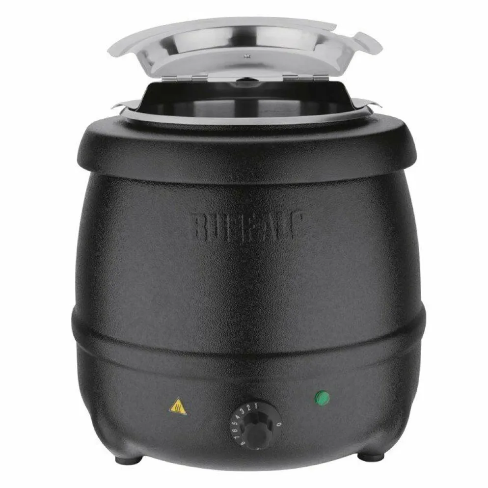 Buffalo Suppenkessel Topf schwarz 10 Liter