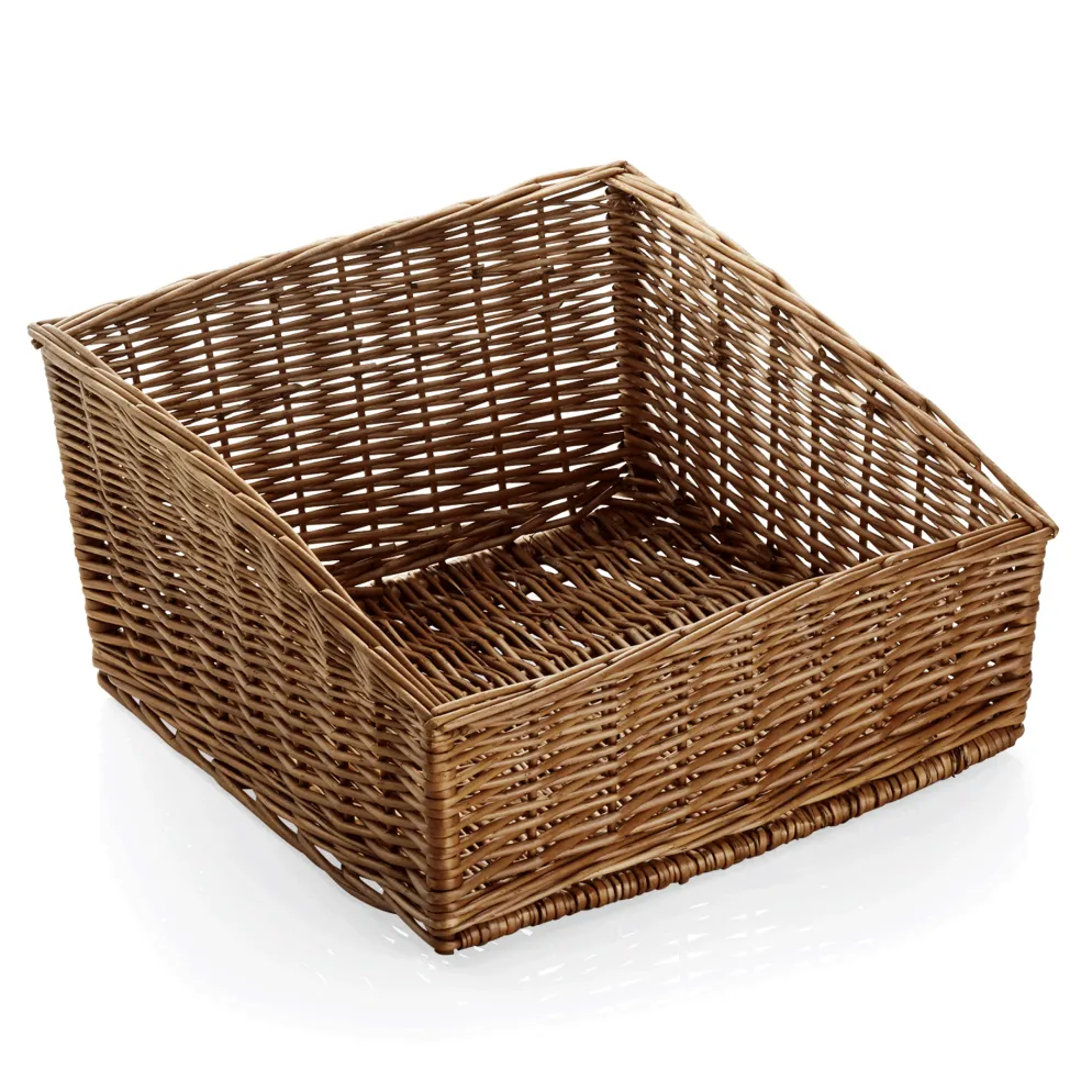 Buffetkorb, 46 x 45 cm, Höhe 25/16,5 cm, Vollweide