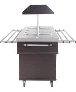 Buffet Salatbar mit Tablettrutsche für 5x GN1/1, Breite 1900mm