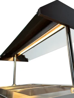 Buffet Salatbar mit Tablettrutsche für 3x GN1/1, Breite 1200mm
