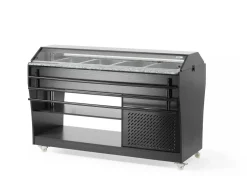 Buffet-Theke gekühlt 1490 mm für 4 GN 1/1, Selbstbedienung