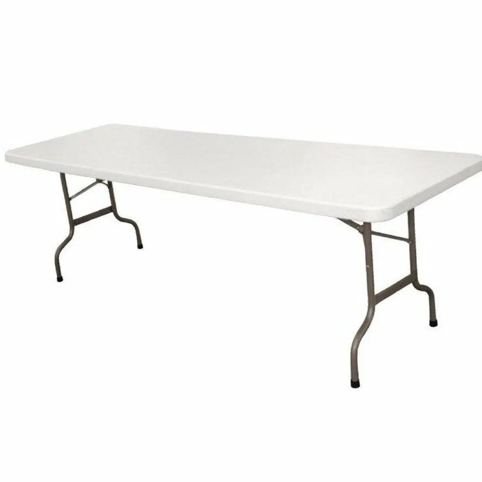 Buffettisch KRISTA 375 eckig weiß,243x86x74cm