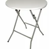 Buffettisch rund klappbar weiss, 60cm