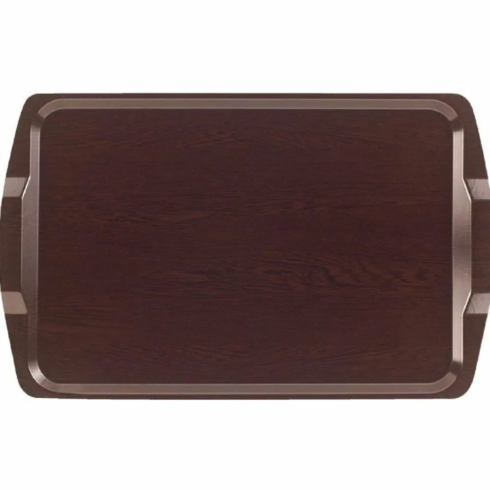 Cambro Capri laminiertes Zimmerservicetablett Wenge