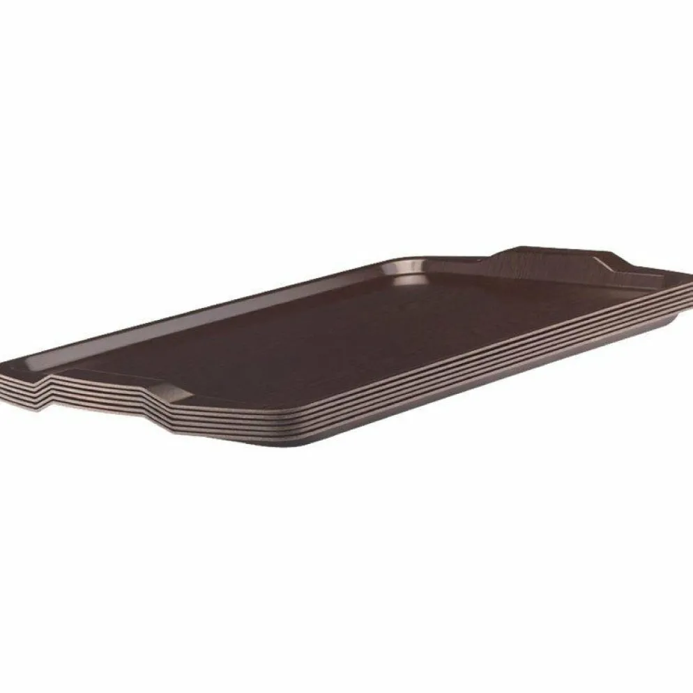 Cambro Capri laminiertes Zimmerservicetablett Wenge