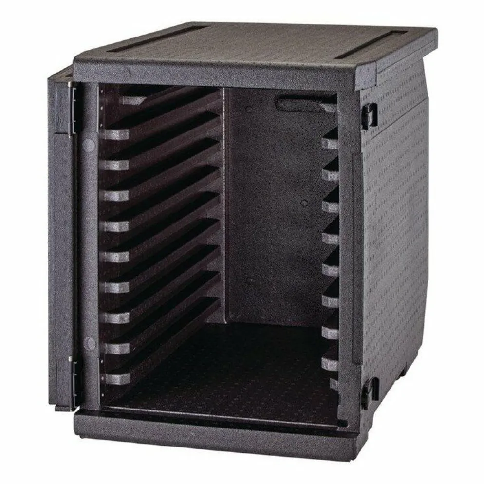 Cambro Frontlader Pizza Transportbox, mit 9 Schienen