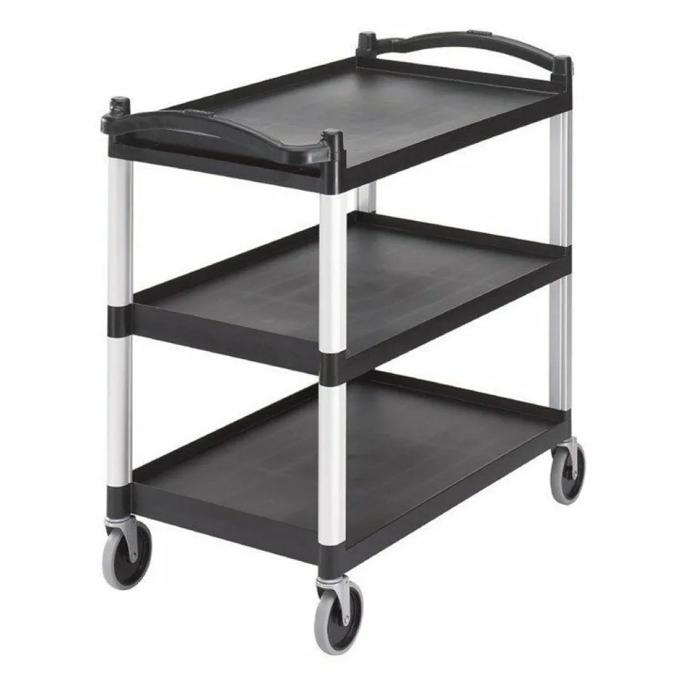 Cambro großer Servierwagen mit 3 Ablagen, 101,5x54x95cm