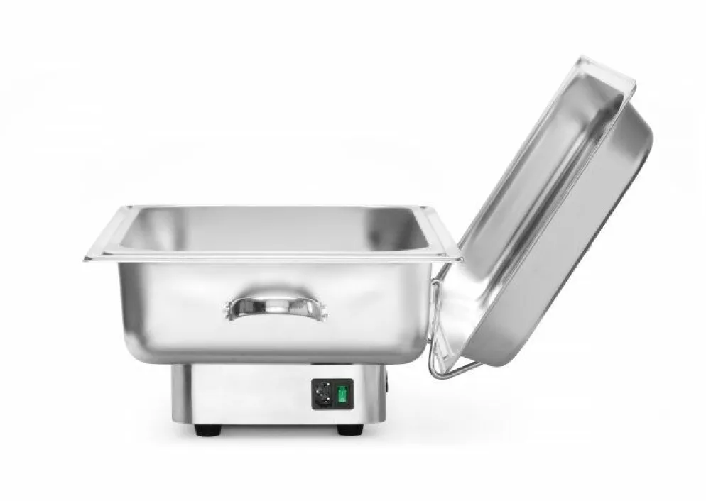 Chafing Dish elektr. Pollina Edelstahl D7 GN 1/1, 1000W
