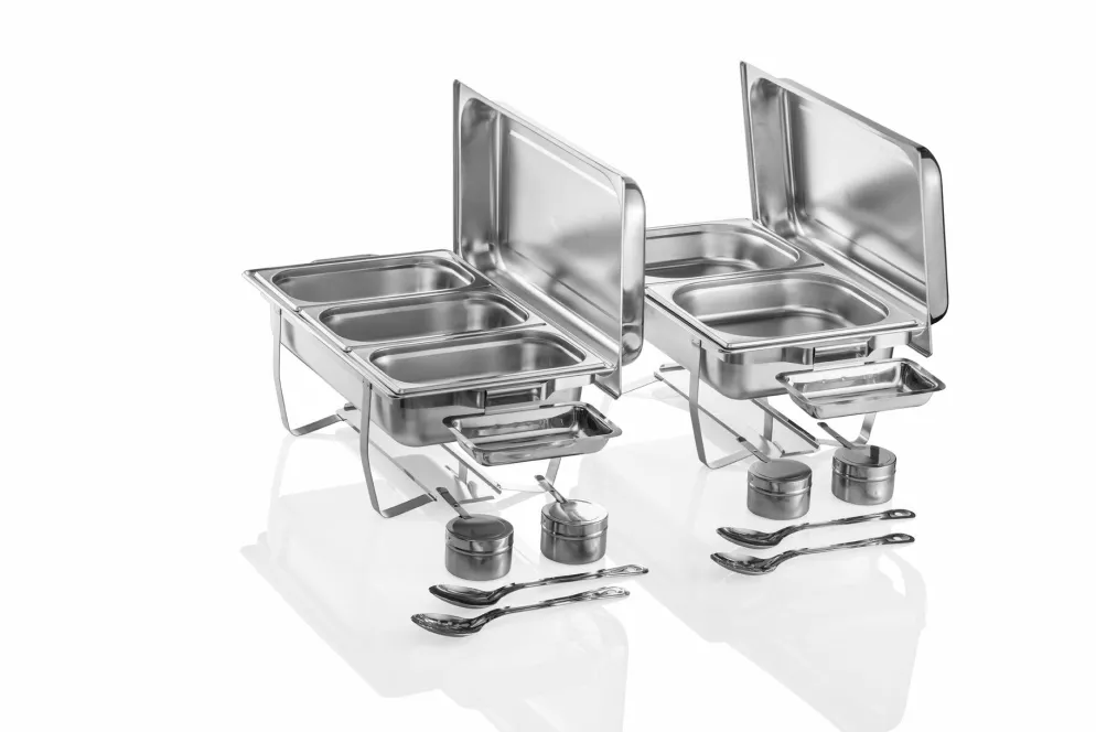 Chafing Dish GN 1/1 Set, 59 x 34 x 49 cm, Set á 2 Stück