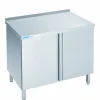 CHROMOnorn Arbeitsschrank mit Flügeltüren und Aufkantung 800x700x850-900mm