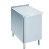 CHROMOnorn Arbeitsschrank mit Flügeltür und Aufkantung 400x600x850-900mm