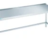 CHROMOnorn Arbeitstisch offen mit Aufkantung 1400x700x850-900mm