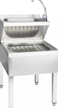 CHROMOnorn Ausguss-Handwasch-Kombination Standausführung 500x600x850mm