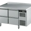 CHROMOnorn Kühltisch GN 1/1, 4 Züge 1/2, 1250x700x850mm
