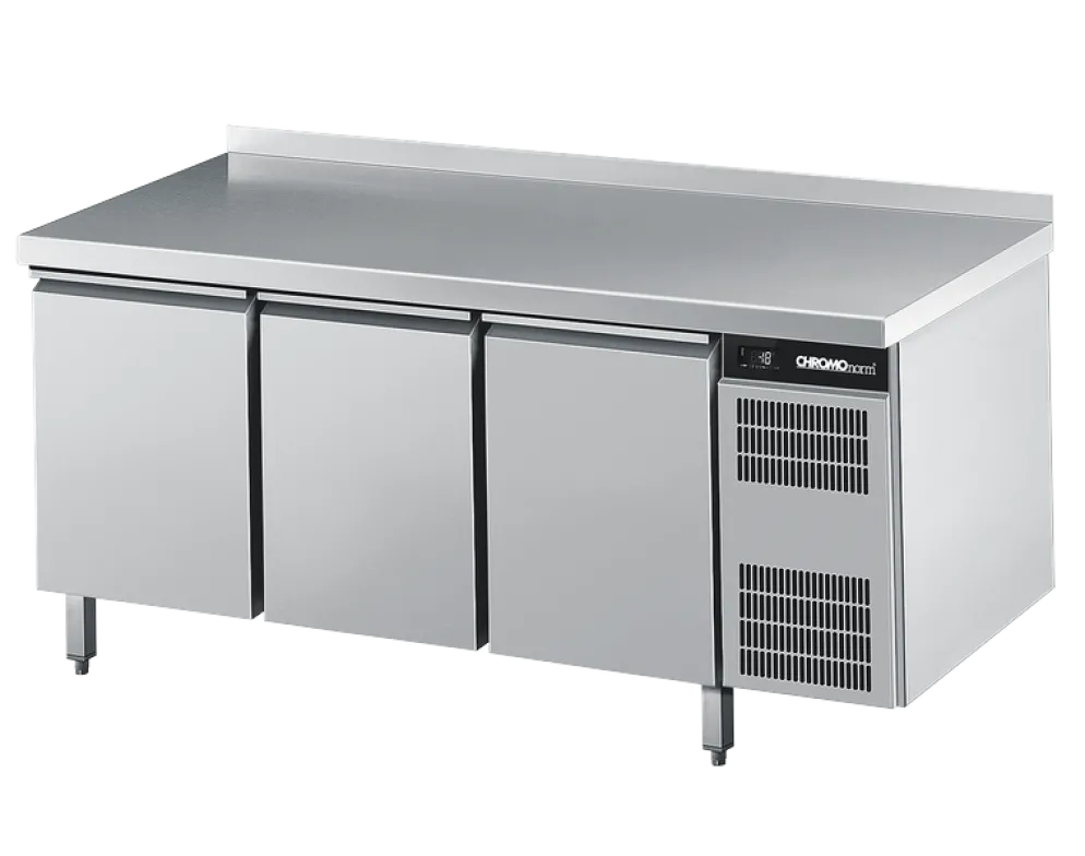 CHROMOnorn Tiefkühltisch GN 1/1, 3 Türen, 1725x700x850mm