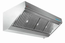 CHROMOnorn Wandhaube mit LED-Einbaubeleuchtung 1600x900x450mm