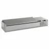 Combisteel Aufsatzvitrine mit Edelstahl Deckel für 5x 1/3 GN