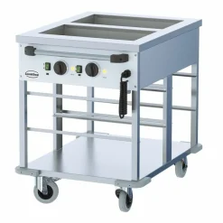 Combisteel Bain-Marie Wagen für 2x 1/1 GN