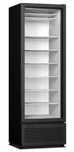 CombiSteel Eis-Tiefkühlschrank Glastür 417L, Breite 667mm