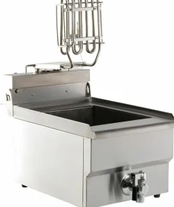 CombiSteel Elektro-Fritteuse, 10 Liter, 5 kW, 340x560x380mm