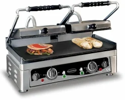 Combisteel Elektro Kontaktgrill doppelt glatt/gerillt 560 mm