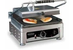 Combisteel Elektro Kontaktgrill glatt 410 mm, Tischgerät