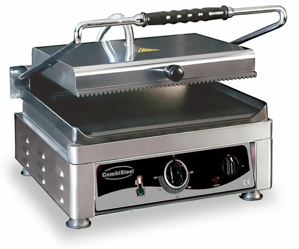 Combisteel Elektro Kontaktgrill glatt/gerillt 410 mm, Tischgerät