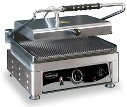 Combisteel Elektro Kontaktgrill gerillt 410 mm, Tischgerät