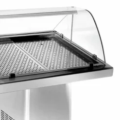 Combisteel Fischvitrine gekühlt 1.4 Edelstahl 1440 mm