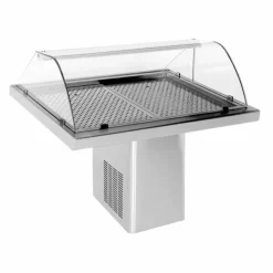 Combisteel Fischvitrine gekühlt 1.4 Edelstahl 1440 mm