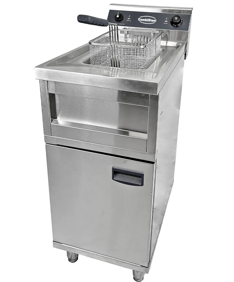 CombiSteel Fritteuse, 400 V / 9 kW, 12 L, 400x700x850 mm