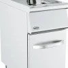 CombiSteel Gas-Fritteuse, 15 Liter, 400x700mm, 15 kW