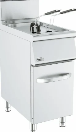 CombiSteel Gas-Fritteuse, 15 Liter, 400x700mm, 15 kW