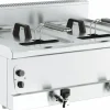 CombiSteel Gas-Fritteuse, 2x 8 Liter, Breite 800mm, Tiefe 600mm, 2x 6kW