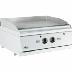 Combisteel Gas Grillplatte glatt 800 mm, Tischgerät 13 kW