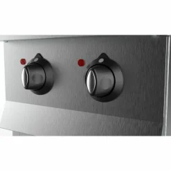 CombiSteel Gasherd 6 Brenner, 6x 6,5 kW, offener Unterbau, Breite 1100mm