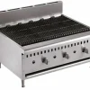 Combisteel Gas Lavasteingrill mit 3 Brenner, 27kW Tischgerät