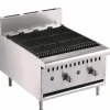 Combisteel Gas Lavasteingrill mit 2 Brenner, 18kW Tischgerät