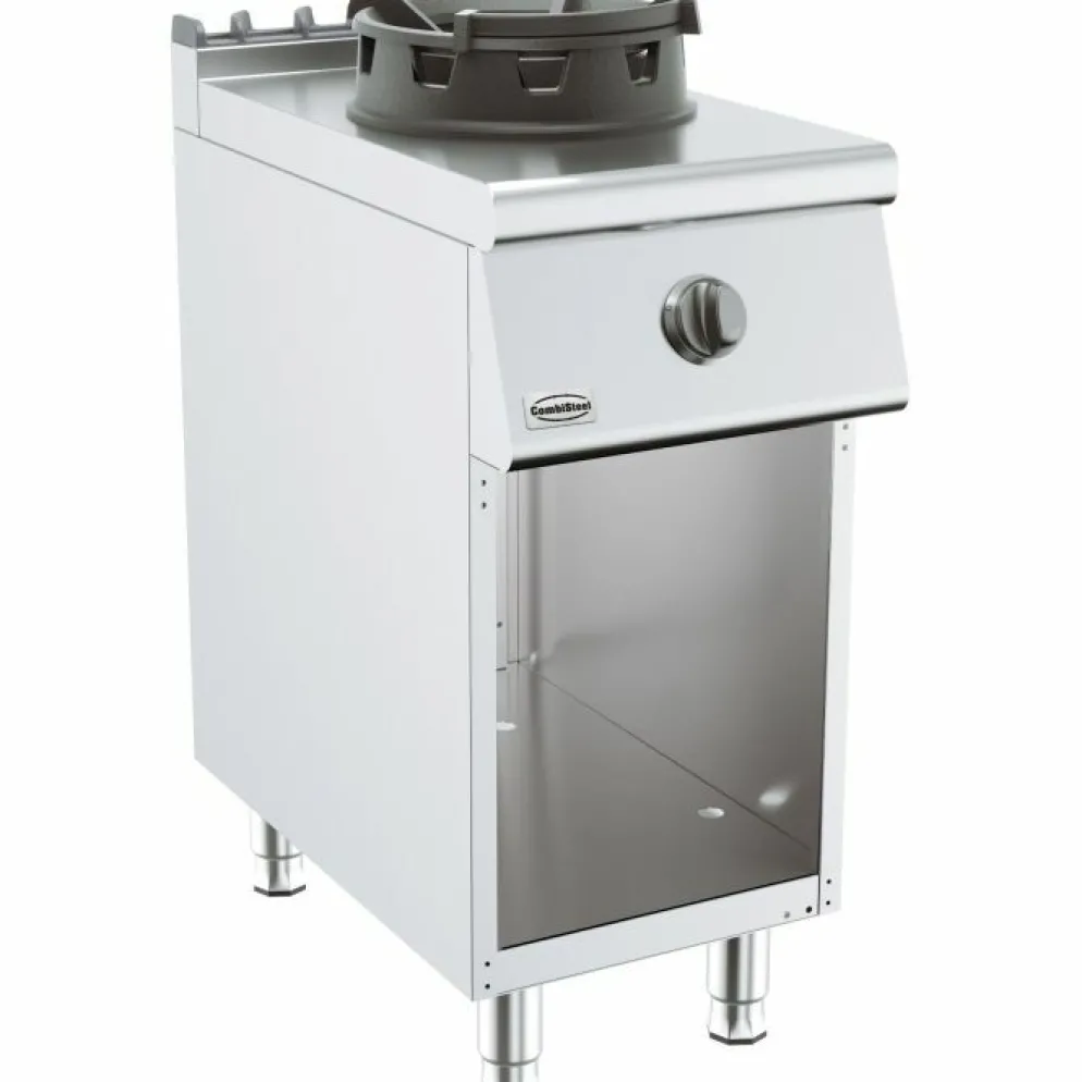 CombiSteel Gas-Wokherd, 15W, 400x700x900mm