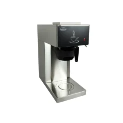 Combisteel Kaffeemaschine mit Glaskanne 1,8L Edelstahl