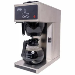 Combisteel Kaffeemaschine mit Glaskanne 1,8L Edelstahl