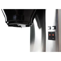 Combisteel Kaffeemaschine mit 2 Glaskannen 1,8L Edelstahl
