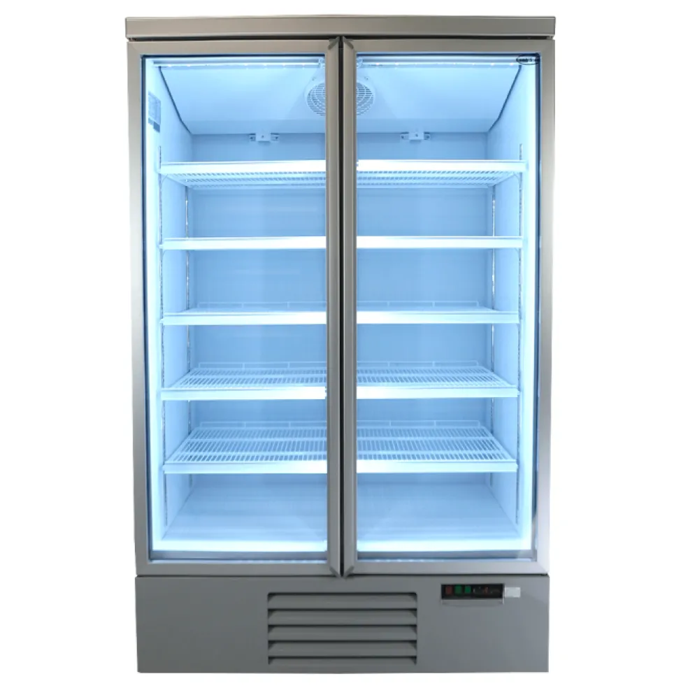 Combisteel Kühlschrank 2 Glastüren JDE1000R 1253 mm