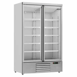 Combisteel Kühlschrank 2 Glastüren JDE1000R 1253 mm