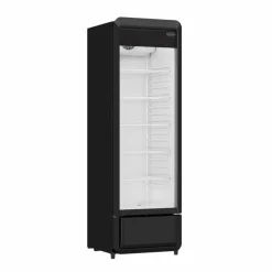 Combisteel Kühlschrank 1 Glastür Schwarz PIB280R 540 mm